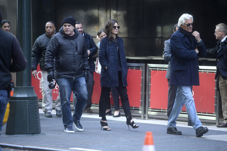 Dreharbeiten zu 'Ocean's 8' in New York