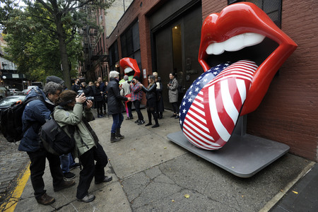 'Exhibitionism - The Rolling Stones' Promotion in New York