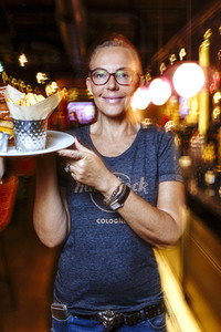 Natascha Ochsenknecht im Hard Rock Cafe Köln