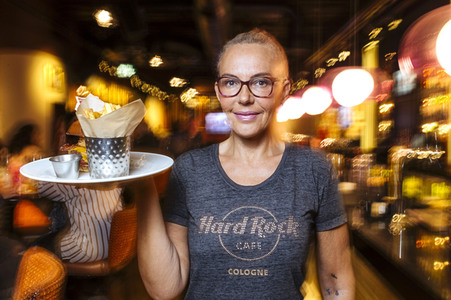 Natascha Ochsenknecht im Hard Rock Cafe Köln