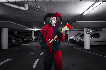 Horror-Clown in Köln