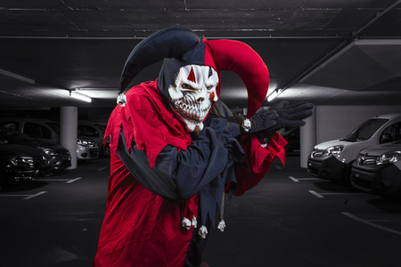 Horror-Clown in Köln