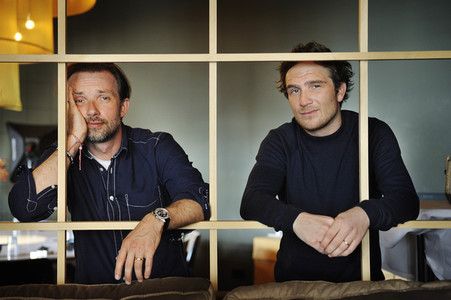 Photoshooting mit Frederick Lau und Lucas Gregorowitsch