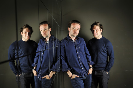 Photoshooting mit Frederick Lau und Lucas Gregorowitsch