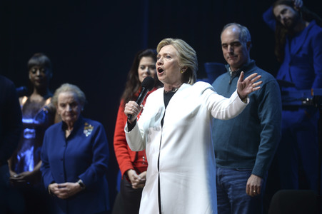 'Get out the Vote' Konzert für Hillary Clinton in Philadelphia