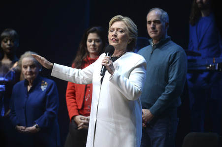 'Get out the Vote' Konzert für Hillary Clinton in Philadelphia