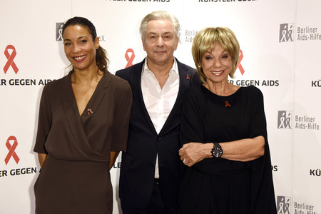 Pressetermin 'Künstler gegen AIDS - Die Gala 2016' in Berlin