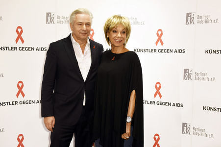 Pressetermin 'Künstler gegen AIDS - Die Gala 2016' in Berlin