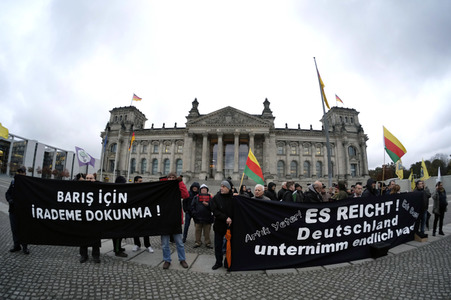 Kurdenprotest in Berlin