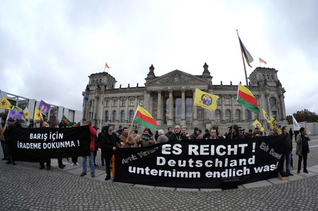 Kurdenprotest in Berlin