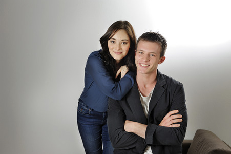 Photoshooting mit Maria Ehrich und Janis Niewöhner in Berlin