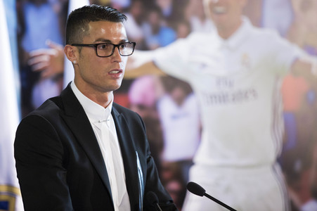 Cristiano Ronaldo Pressekonferenz in Madrid