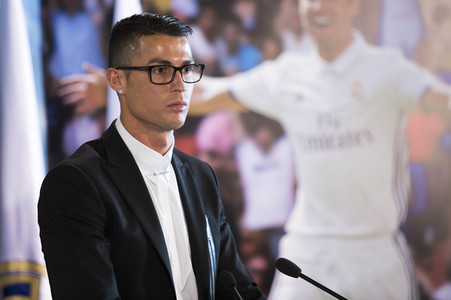 Cristiano Ronaldo Pressekonferenz in Madrid