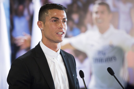 Cristiano Ronaldo Pressekonferenz in Madrid