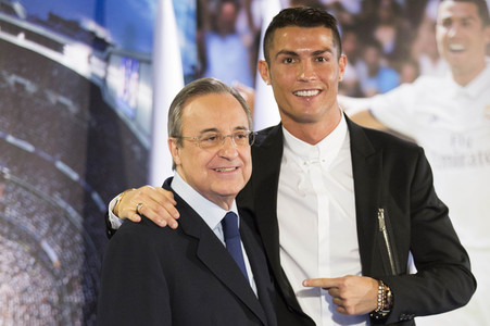Cristiano Ronaldo Pressekonferenz in Madrid