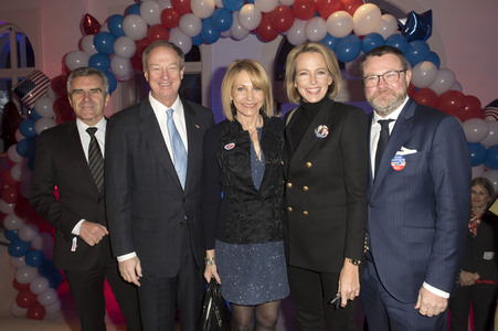 Wahlparty zur US-Wahlnacht 2016 in Berlin