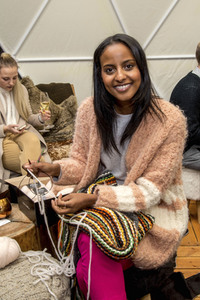 Lana Grossa & Sara Nuru Knitting Event in Berlin