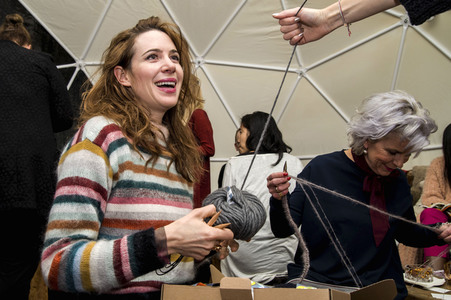 Lana Grossa & Sara Nuru Knitting Event in Berlin