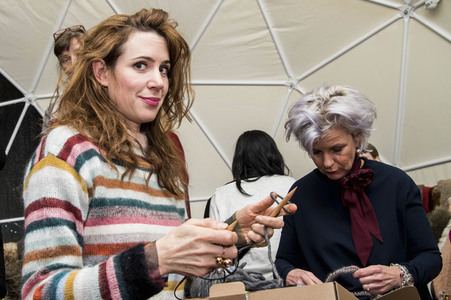 Lana Grossa & Sara Nuru Knitting Event in Berlin