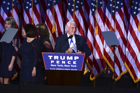 Trump Wahlsiegparty in New York