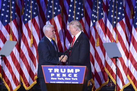 Trump Wahlsiegparty in New York