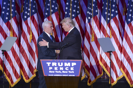 Trump Wahlsiegparty in New York