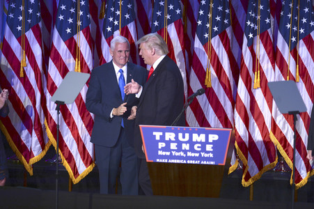 Trump Wahlsiegparty in New York
