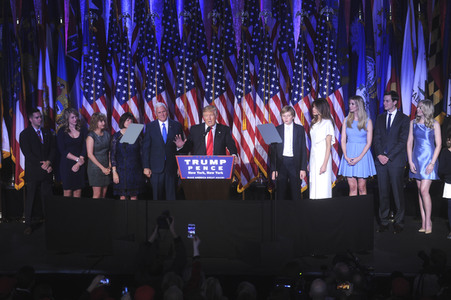 Trump Wahlsiegparty in New York