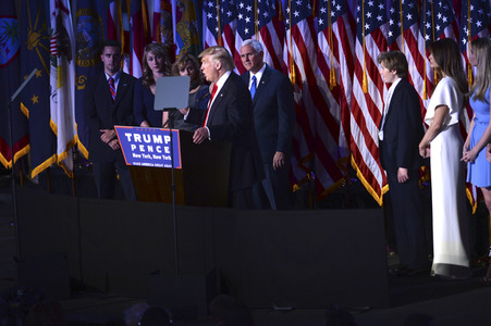 Trump Wahlsiegparty in New York