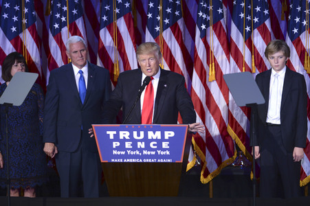 Trump Wahlsiegparty in New York