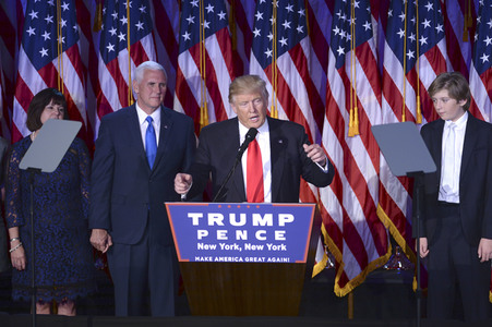 Trump Wahlsiegparty in New York