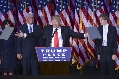 Trump Wahlsiegparty in New York