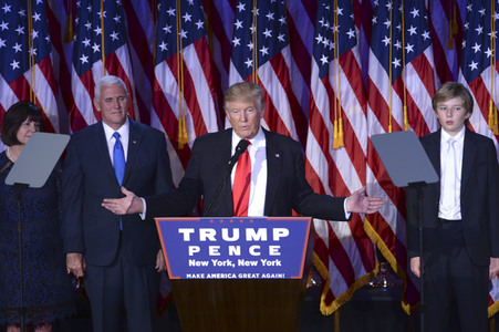 Trump Wahlsiegparty in New York