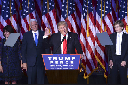 Trump Wahlsiegparty in New York