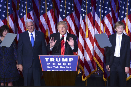 Trump Wahlsiegparty in New York