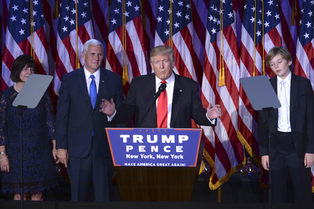 Trump Wahlsiegparty in New York