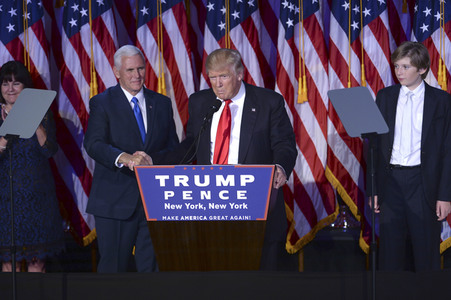 Trump Wahlsiegparty in New York