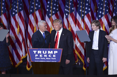Trump Wahlsiegparty in New York