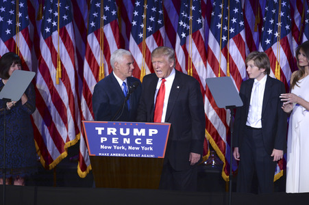 Trump Wahlsiegparty in New York
