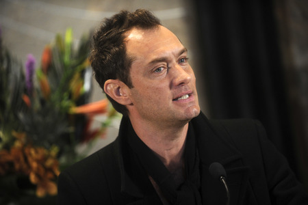 Jude Law bei der IIllumination des Empire State Buildings in New York