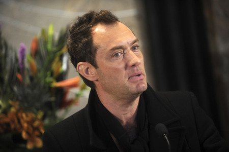 Jude Law bei der IIllumination des Empire State Buildings in New York