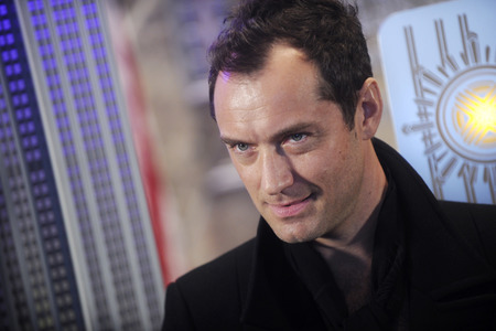 Jude Law bei der IIllumination des Empire State Buildings in New York