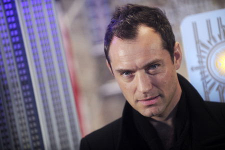 Jude Law bei der IIllumination des Empire State Buildings in New York
