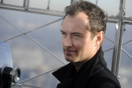 Jude Law bei der IIllumination des Empire State Buildings in New York