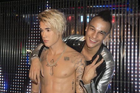 Enthüllung der Justin Bieber Wachsfigur bei Madame Tussauds Berlin