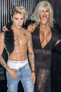 Enthüllung der Justin Bieber Wachsfigur bei Madame Tussauds Berlin