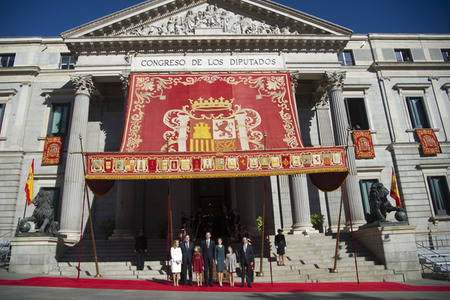 Eröffnung der zwölften Legislaturperiode in Madrid