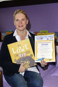 Cornelia Poletto beim Vorlesetag in Hamburg