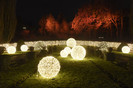 Eröffnung des 'Christmas Garden Berlin' 2016 in Berlin