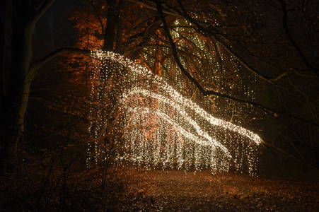 Eröffnung des 'Christmas Garden Berlin' 2016 in Berlin